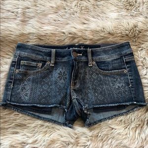 New American Eagle jean shorts size 4